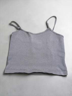 FP Movement Happiness Runs Strappy Cami Grey Size M/L
